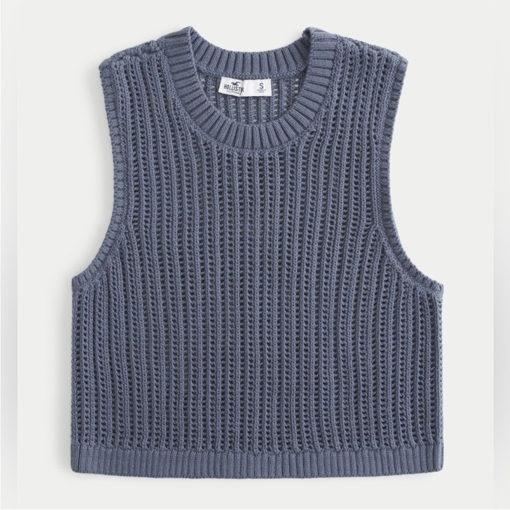 Hollister Knitted Striped Tank Top